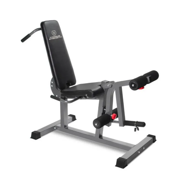 Banc de musculation multifonctions 2 en 1- Combo Leg pour Extensions et Curls des jambes - 150CF Titanium Strength