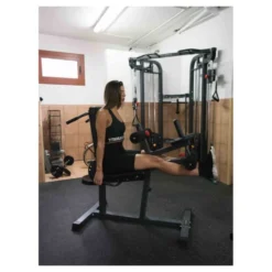 Banc de musculation multifonctions 2 en 1- Combo Leg pour Extensions et Curls des jambes - 150CF Titanium Strength