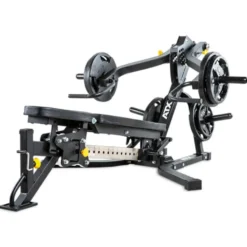 Banc de musculation multifonctions ATX avec bras de leviers 2 x 125 kg ultra complet