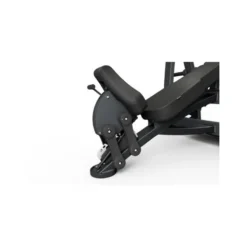 Banc de musculation olympique incliné réglable avec support de barres et reposes disques