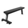 Banc de musculation plat avec roues de transport à capacité de charge 200 kg - Usage professionnel