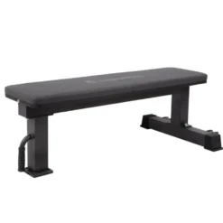Banc de musculation plat avec sellerie rembourrée pour home-gym - Capacité de charge 400 kg