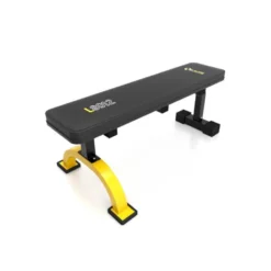 Banc de musculation plat ultra-stable avec capacité de charge 200 kg - Rembourrage confortable