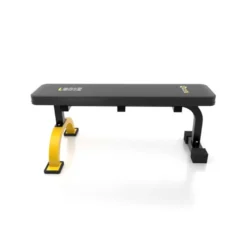 Banc de musculation plat ultra-stable avec capacité de charge 200 kg - Rembourrage confortable