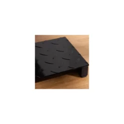 Banc de musculation pliable et réglable en acier pour l'exercice du sissy squat - Design rouge et noir