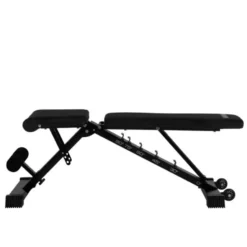 Banc de musculation pliable - inclinable et déclinable - Capacité de charge 200 kg
