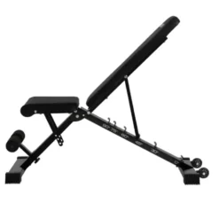 Banc de musculation pliable - inclinable et déclinable - Capacité de charge 200 kg