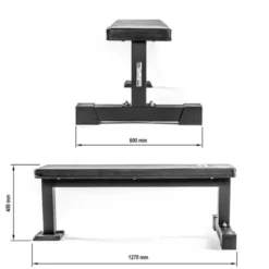 Banc de musculation polyvalent pour salle de sport et home gym - Qualité professionnelle