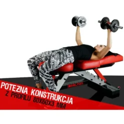 Banc de musculation professionnel avec dossier réglable sur 7 positions - Siège ajustable