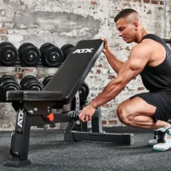 Banc de musculation réglable ATX ultra-robuste - Capacité de charge 500 kg
