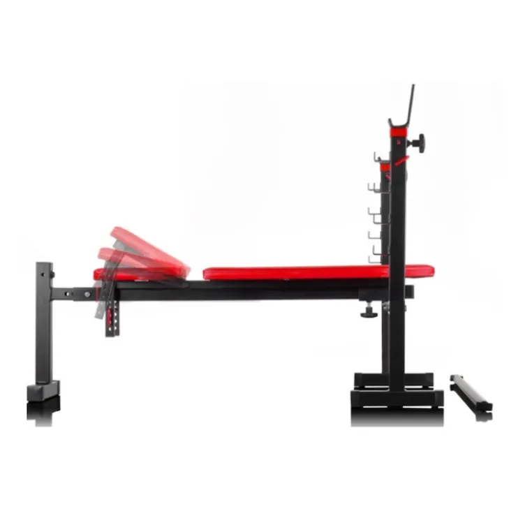 Banc de musculation réglable avec porte-haltères 500 kg