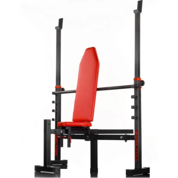 Banc de musculation réglable avec porte-haltères 500 kg