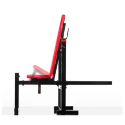 Banc de musculation réglable avec porte-haltères pour homegym et salle professionnelle
