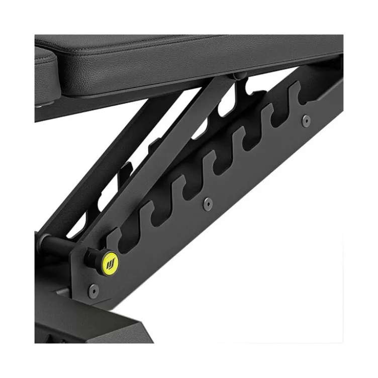 Banc de musculation réglable avec capacité de charge 400 kg et roues de transport