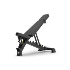 Banc de musculation réglable avec capacité de charge 400 kg et roues de transport