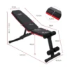 Banc de musculation réglable et déclinable pour home-gym capacité 150 kg