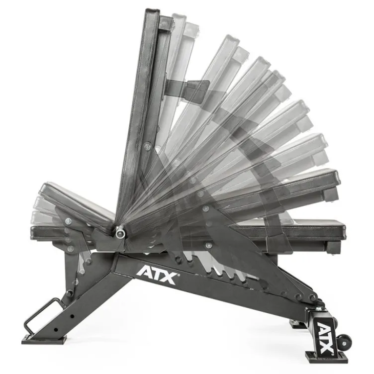 Banc de musculation réglable sur 10 positions - 0° à 82° - Capacité de charge 500 kg