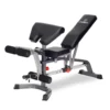 Banc de musculation réglable Titanium Strength avec pupitre à biceps et accessoire leg developer pour entraînement en homegym