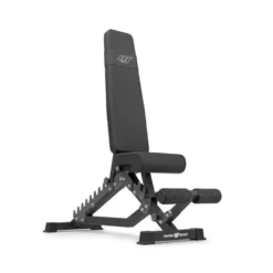 Banc de musculation robuste et multi-réglable avec rouleau de blocage pour abdominaux