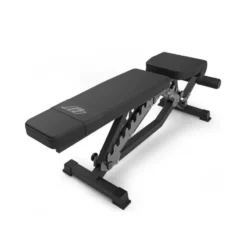 Banc de musculation robuste et multi-réglable avec rouleau de blocage pour abdominaux