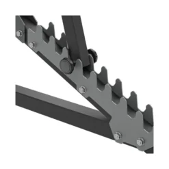 Banc de musculation robuste et multi-réglable avec rouleau de blocage pour abdominaux
