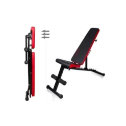 Banc de musuclation robuste pliable et réglable capacité de charge 300kg