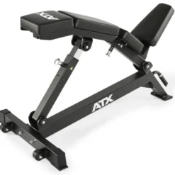 Banc en arc incliné de marque ATX avec dossier réglable et capacité de charge de 400 kg - Réglage lombaire en 4 étapes