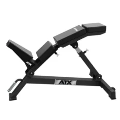 Banc en arc incliné de marque ATX avec dossier réglable et capacité de charge de 400 kg - Réglage lombaire en 4 étapes