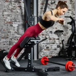 Banc hyperextension ATX 45° pour entraînement du dos capacité de charge +250 kg