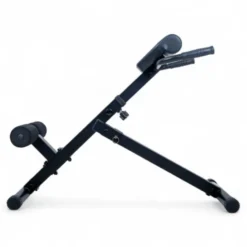 Banc hyperextension pliable avec inclinaison de 45° et capacité de charge 100 kg - Hauteur réglable
