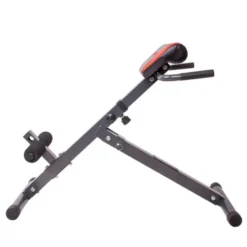 Banc Hyperextension 45° ultra compact pour entraînement en Home-Gym - Capacité de charge 100 kg