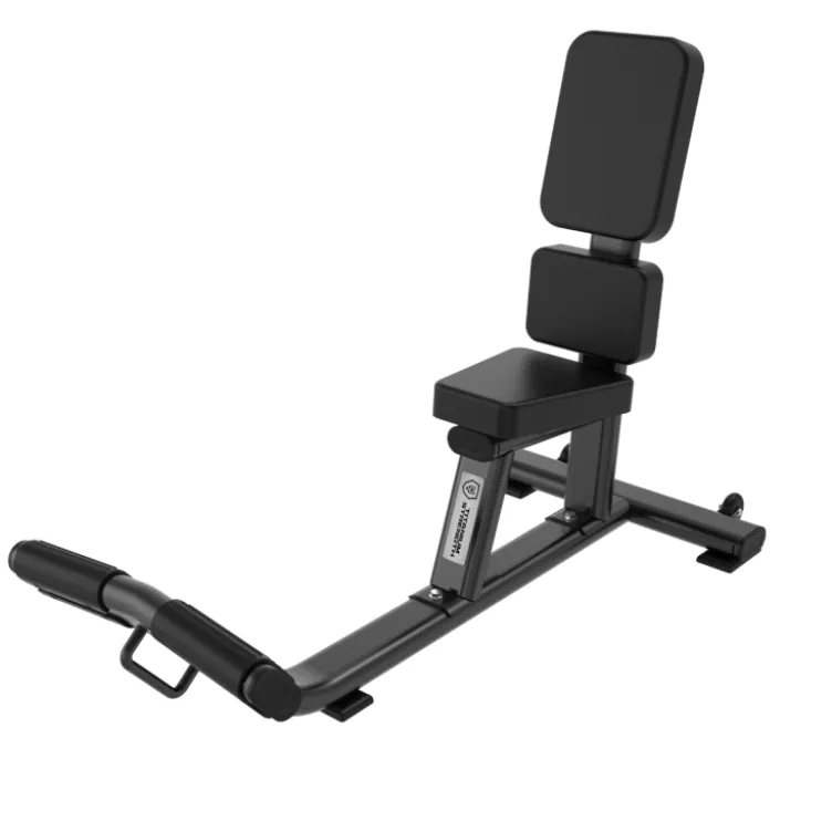 Banc incliné de musculation 75° Black séries à capacité de charge 200 kg - Support pour les pieds intégré de Titanium Strength