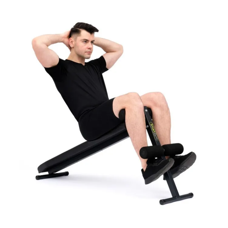 Banc incliné de musculation réglable pour abdominaux et gainage