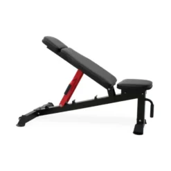 Banc multi fonctionnel avec dossier en cuir rembourré capacite de charge 200kg - Musculation 230BM Titanium Strength