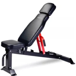 Banc multi fonctionnel avec dossier en cuir rembourré capacite de charge 200kg - Musculation 230BM Titanium Strength
