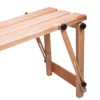 Banc mural en bois polyvalent pour espaces sportifs - 200 x 36 cm