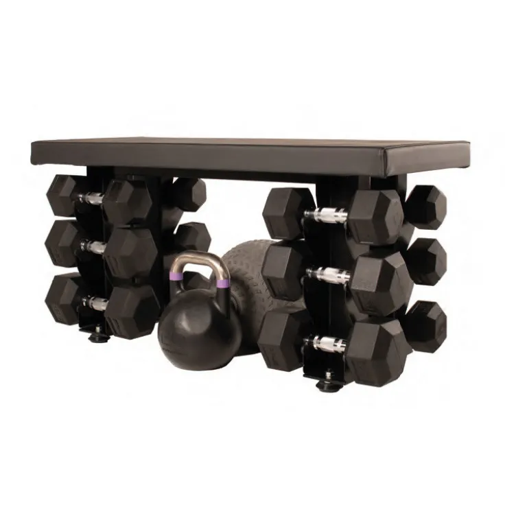 Banc plat combiné rack de rangement Basic