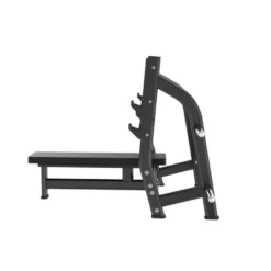 Banc plat olympique de musculation Black Séries Titanium Strength BS-OFB - Capacité de charge de 200 kg pour le développé couché