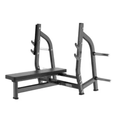 Banc plat olympique de musculation Black Séries Titanium Strength BS-OFB - Capacité de charge de 200 kg pour le développé couché