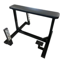Banc professionnel pour entraînement du dos - Rowing planche avec repose barre capacité 250 kg