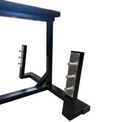 Banc professionnel pour entraînement du dos - Rowing planche avec repose barre capacité 250 kg