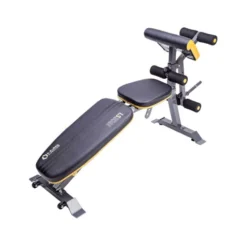 Banc réglable de musculation avec option leg et pupitre à biceps - Capacité 180 kg