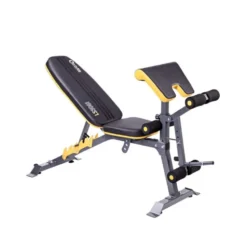 Banc réglable de musculation avec option leg et pupitre à biceps - Capacité 180 kg