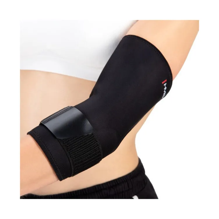 Bandage de protection pour le coude avec coussin de pression spécial - Composition 65% néoprène