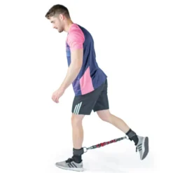 Bande de résistance avec sangles de chevilles velcro - L 7 x L 26 cm