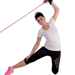 Bande de résistance faible avec crochet de fixation pour exercices de fitness - 200 cm