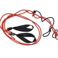Bande de résistance faible avec crochet de fixation pour exercices de fitness - 200 cm
