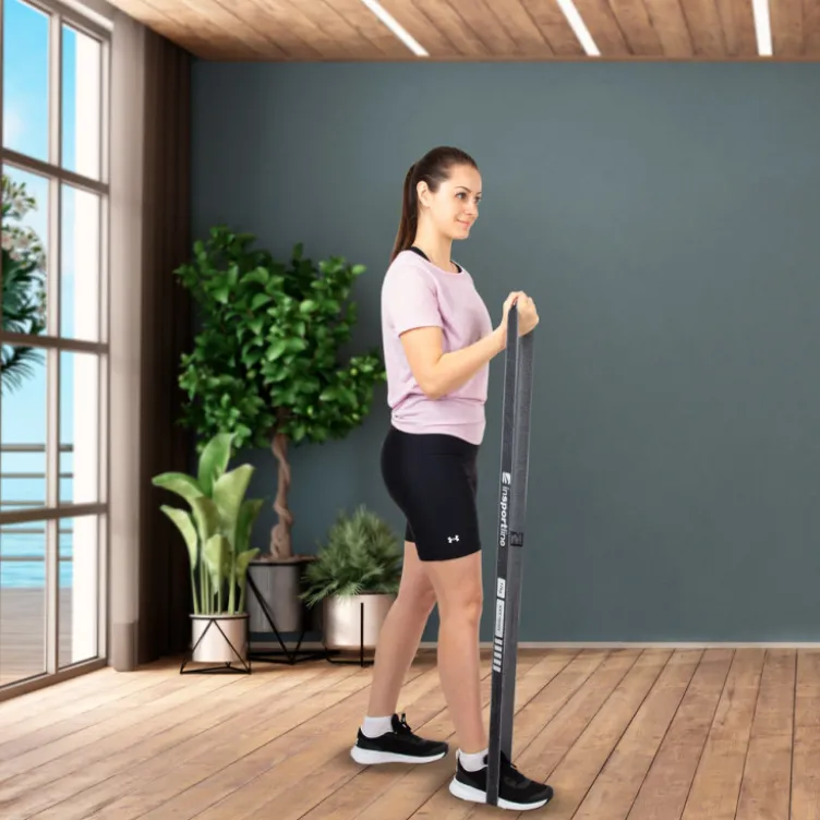 Bande de résistance élastique pour home-gym - Niveau de résistance 5 à 17 kg