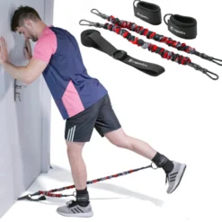 Bande de résistance élastique pour exercices du bas du corps en homegym