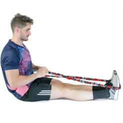 Bande de résistance à poignées pour entraînement de musculation